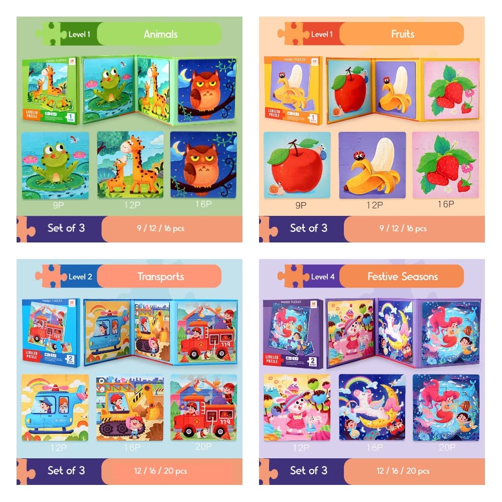 3-in-1 Magnetic Jigsaw Puzzle Book view 5