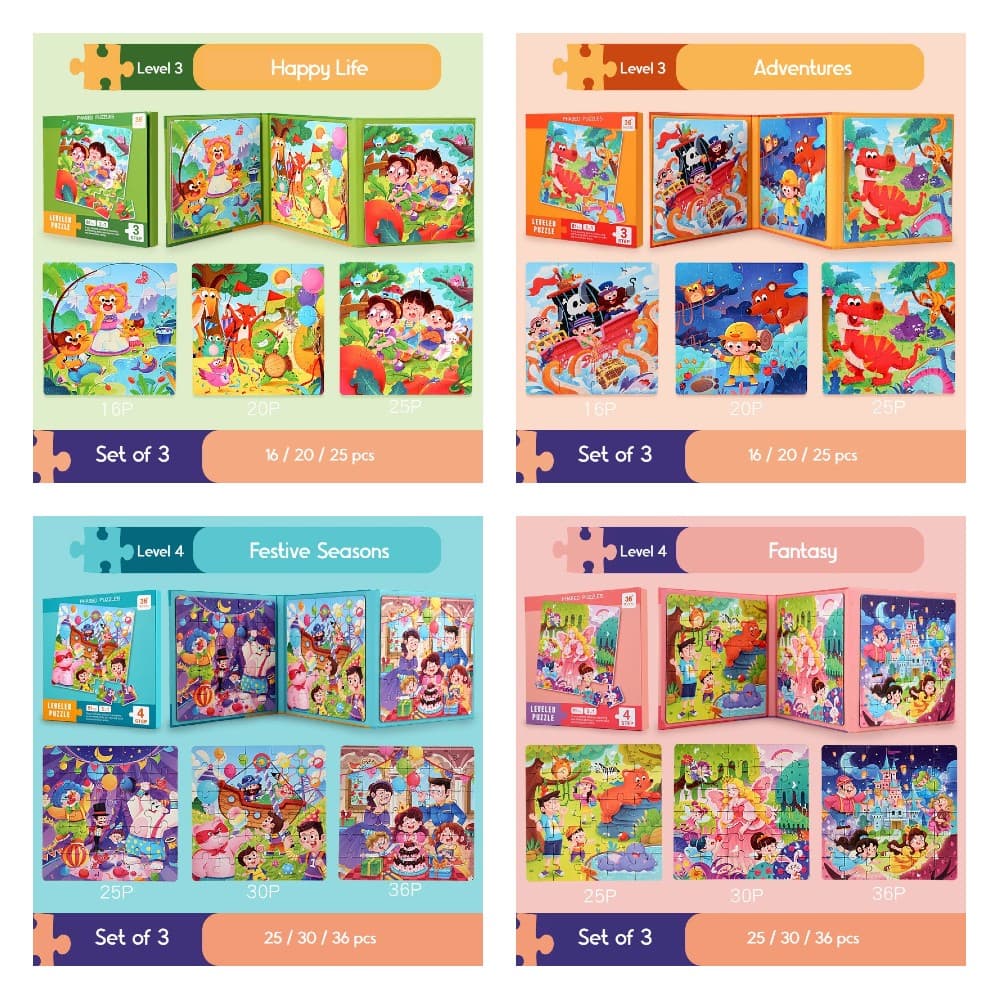 3-in-1 Magnetic Jigsaw Puzzle Book view 6