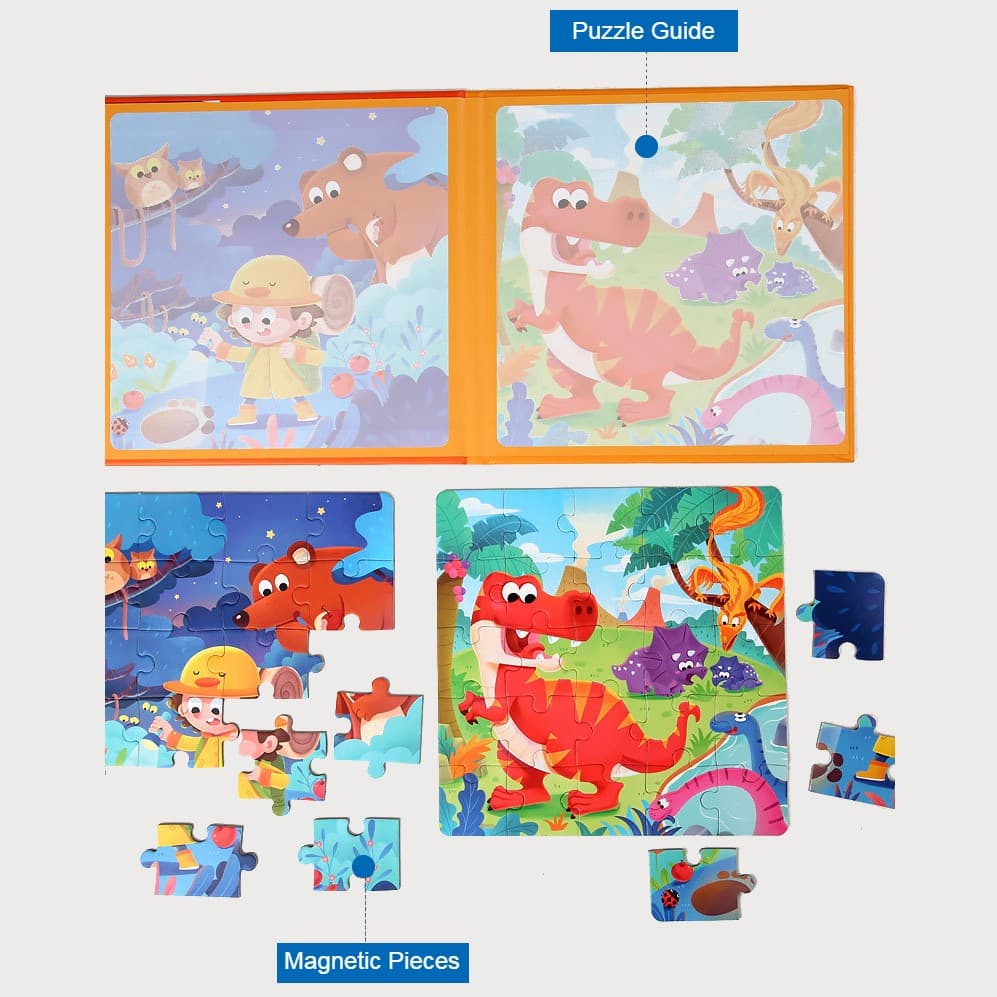 3-in-1 Magnetic Jigsaw Puzzle Book view 8