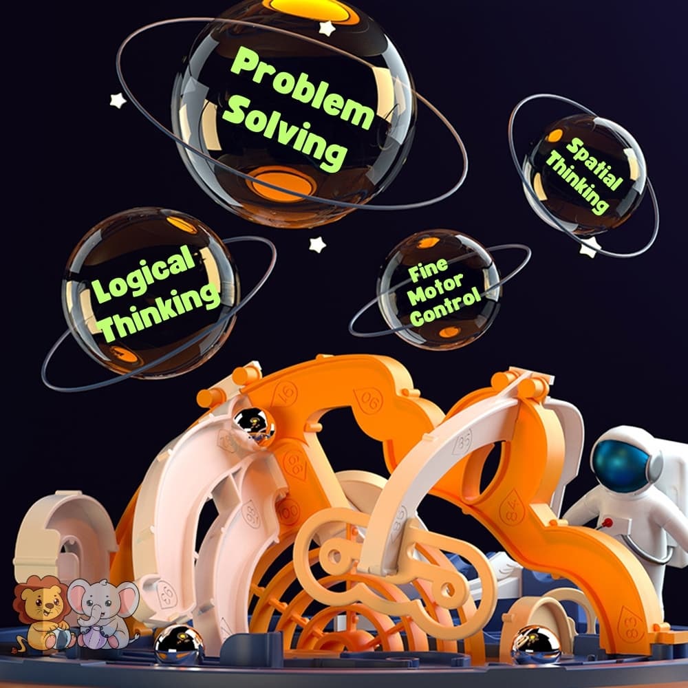 3D Gravity Maze Ball Puzzle view 3