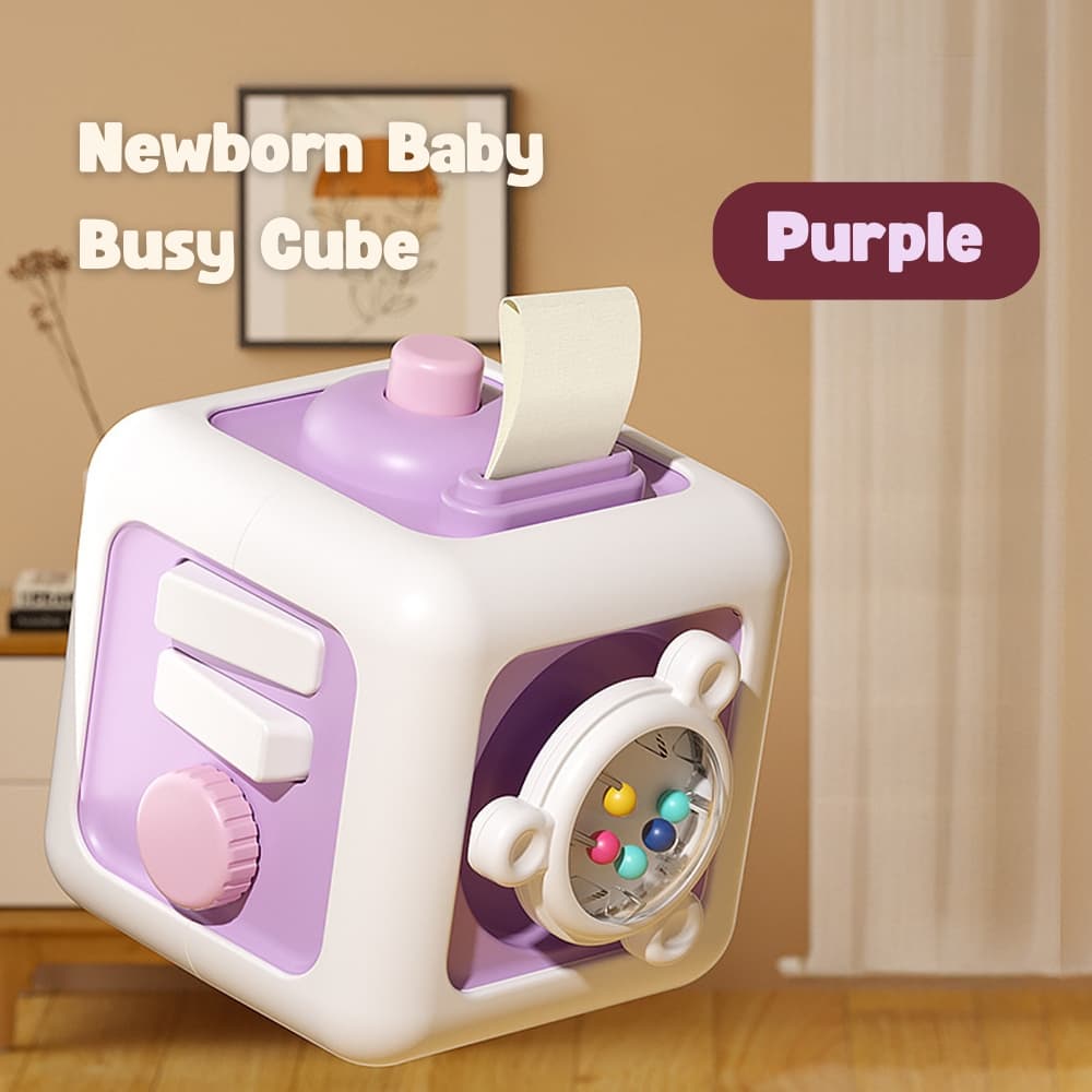 6-in-1 Montessori Baby Busy Cube view 10