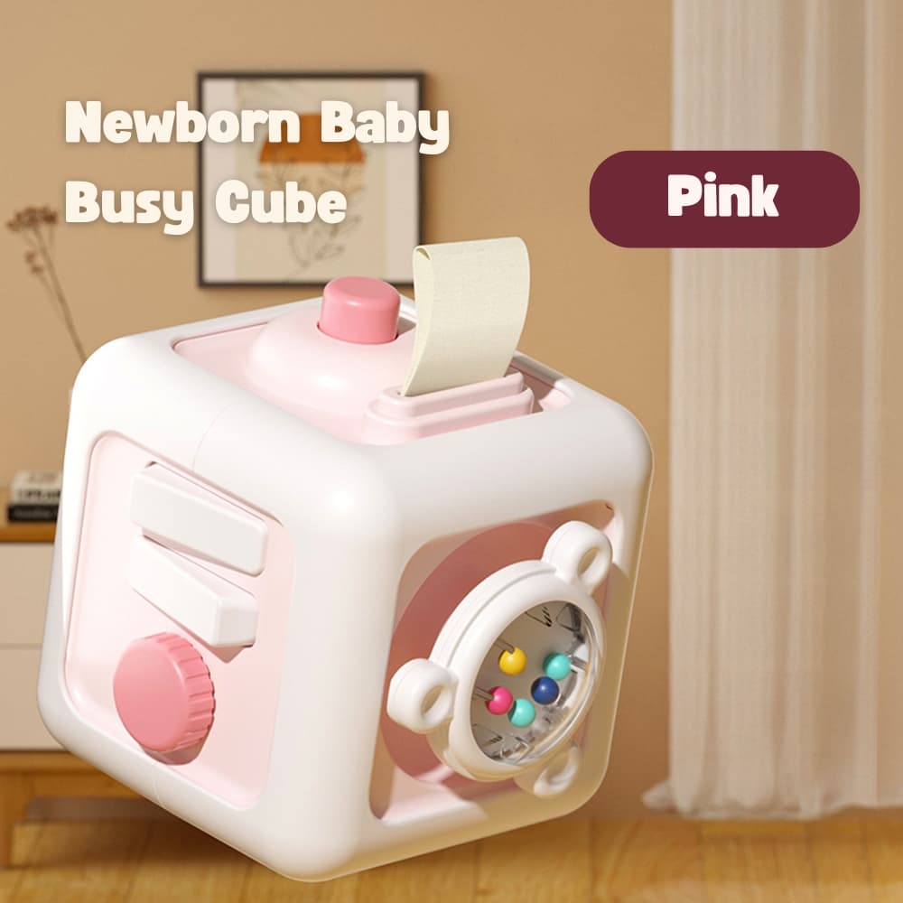 6-in-1 Montessori Baby Busy Cube view 8