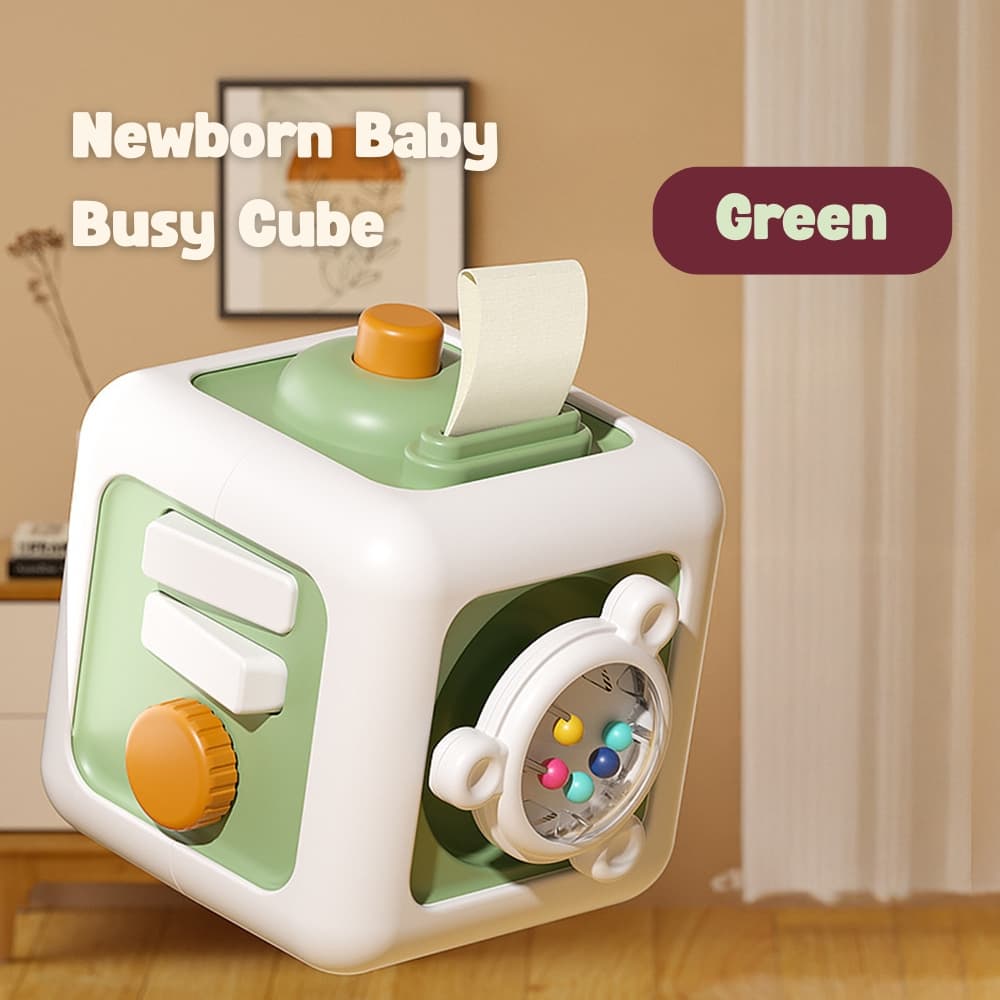 6-in-1 Montessori Baby Busy Cube view 9