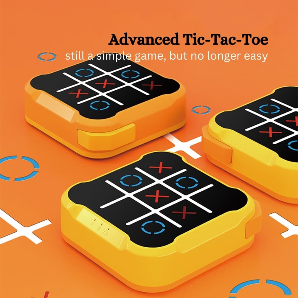 Advanced Tic-Tac-Toe Electronic Game Device