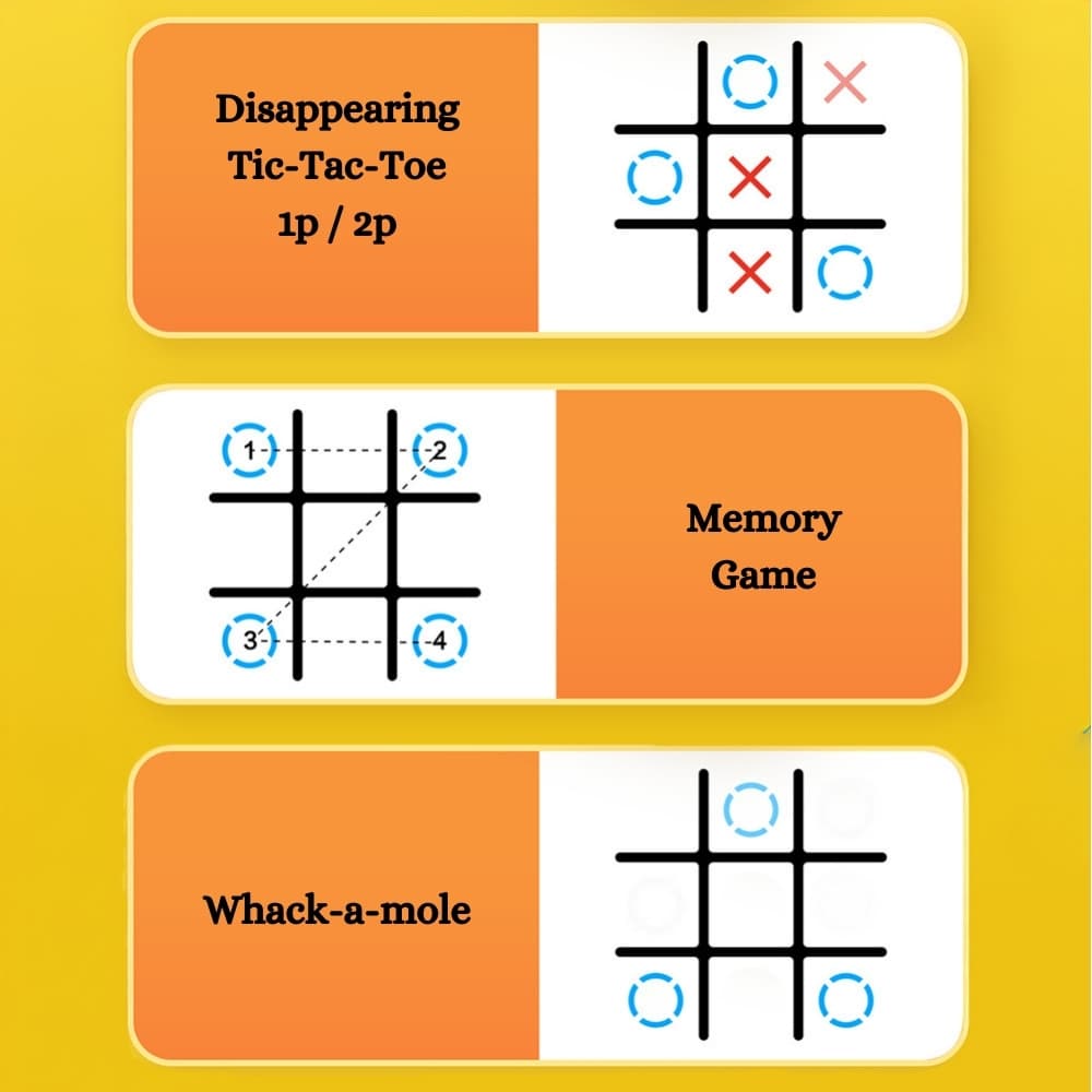 Advanced Tic-Tac-Toe Electronic Game Device view 5