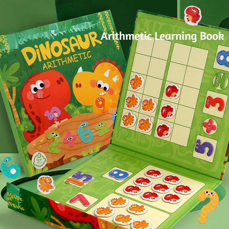 Arithmetic Book for Children — Dinosaurs Theme