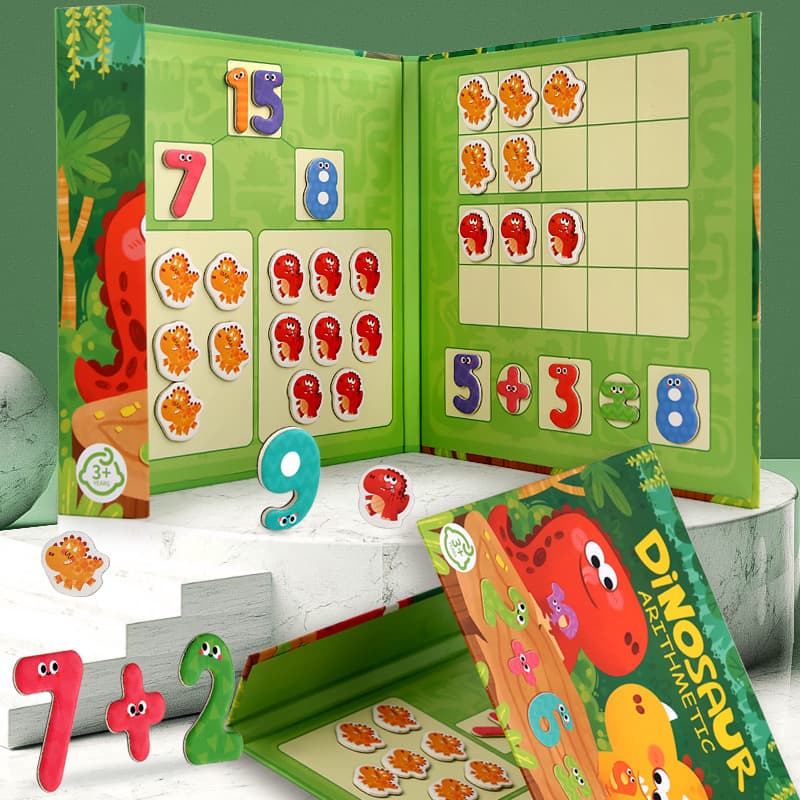 Arithmetic Book for Children — Dinosaurs Theme view 4