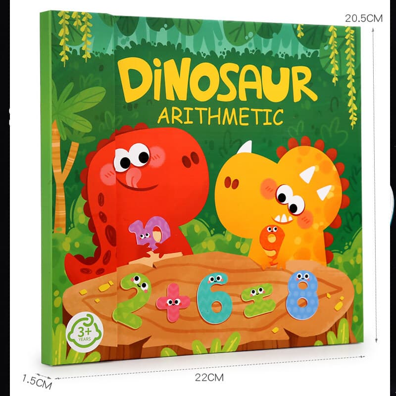 Arithmetic Book for Children — Dinosaurs Theme view 6