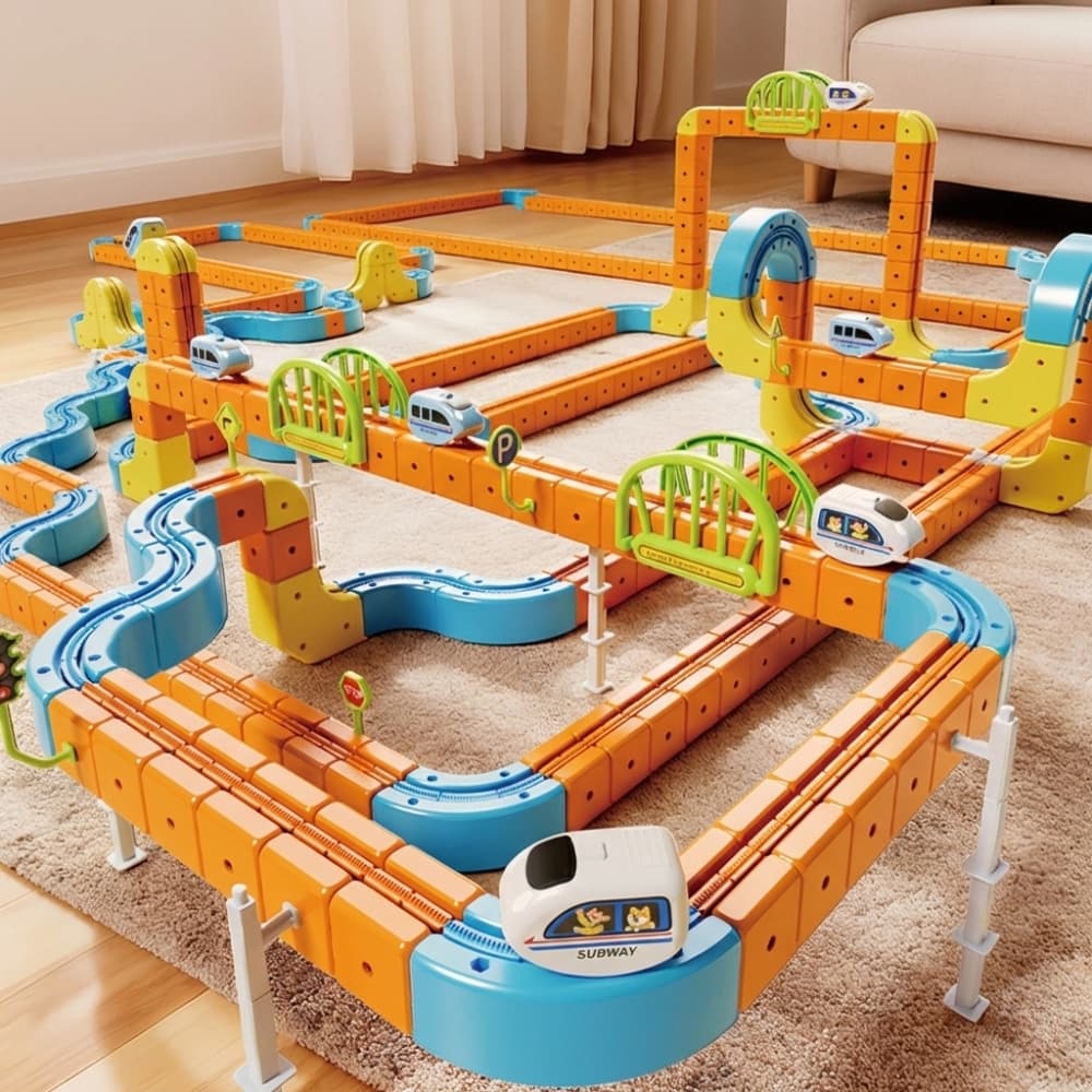 3D Anti-Gravity Track Railway view 6