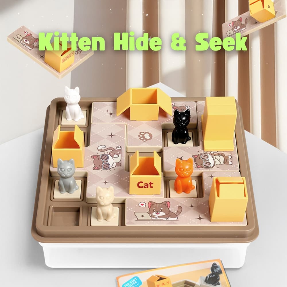 Hide And Seek Cats Puzzle