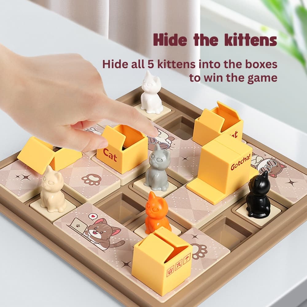 Hide And Seek Cats Puzzle view 2