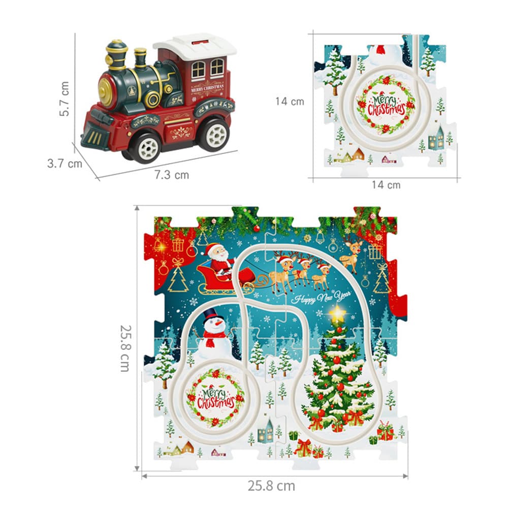 Kids DIY Railway Track Puzzle view 8