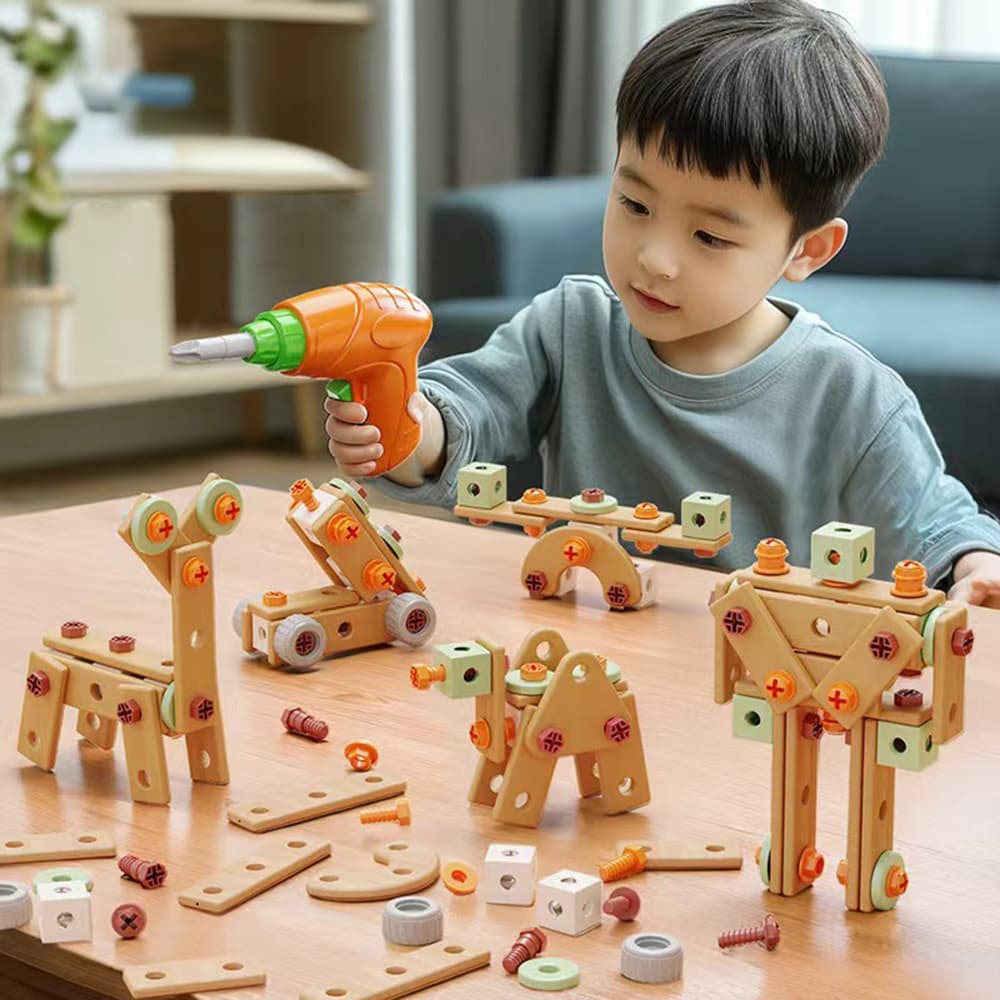 Kids DIY Toolkit Crafting Toy