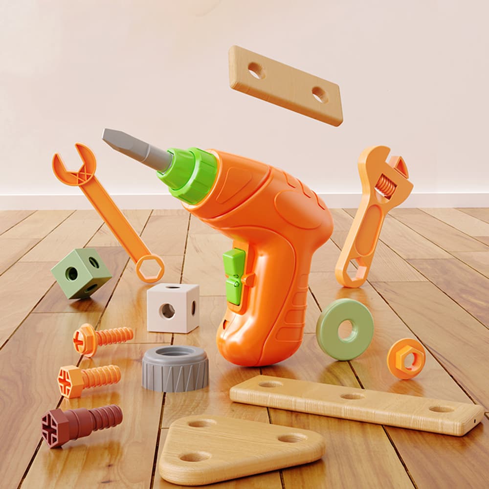 Kids DIY Toolkit Crafting Toy view 2