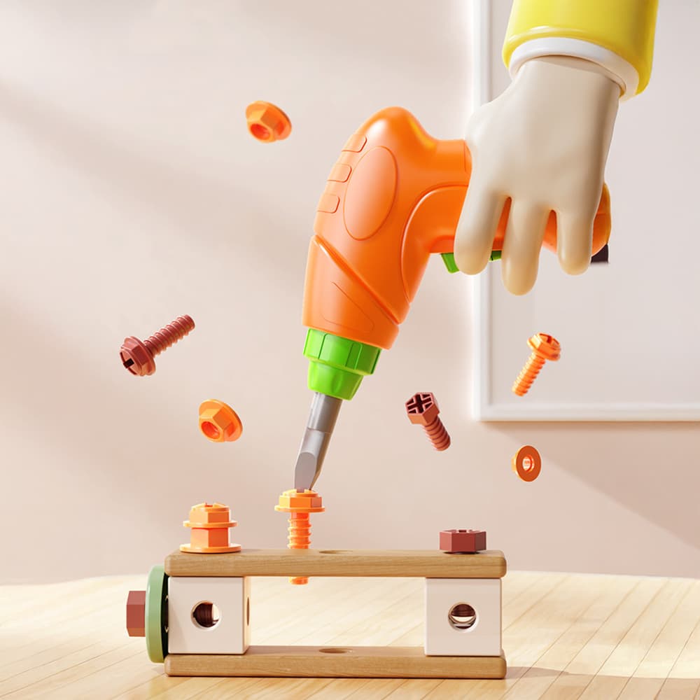 Kids DIY Toolkit Crafting Toy view 5