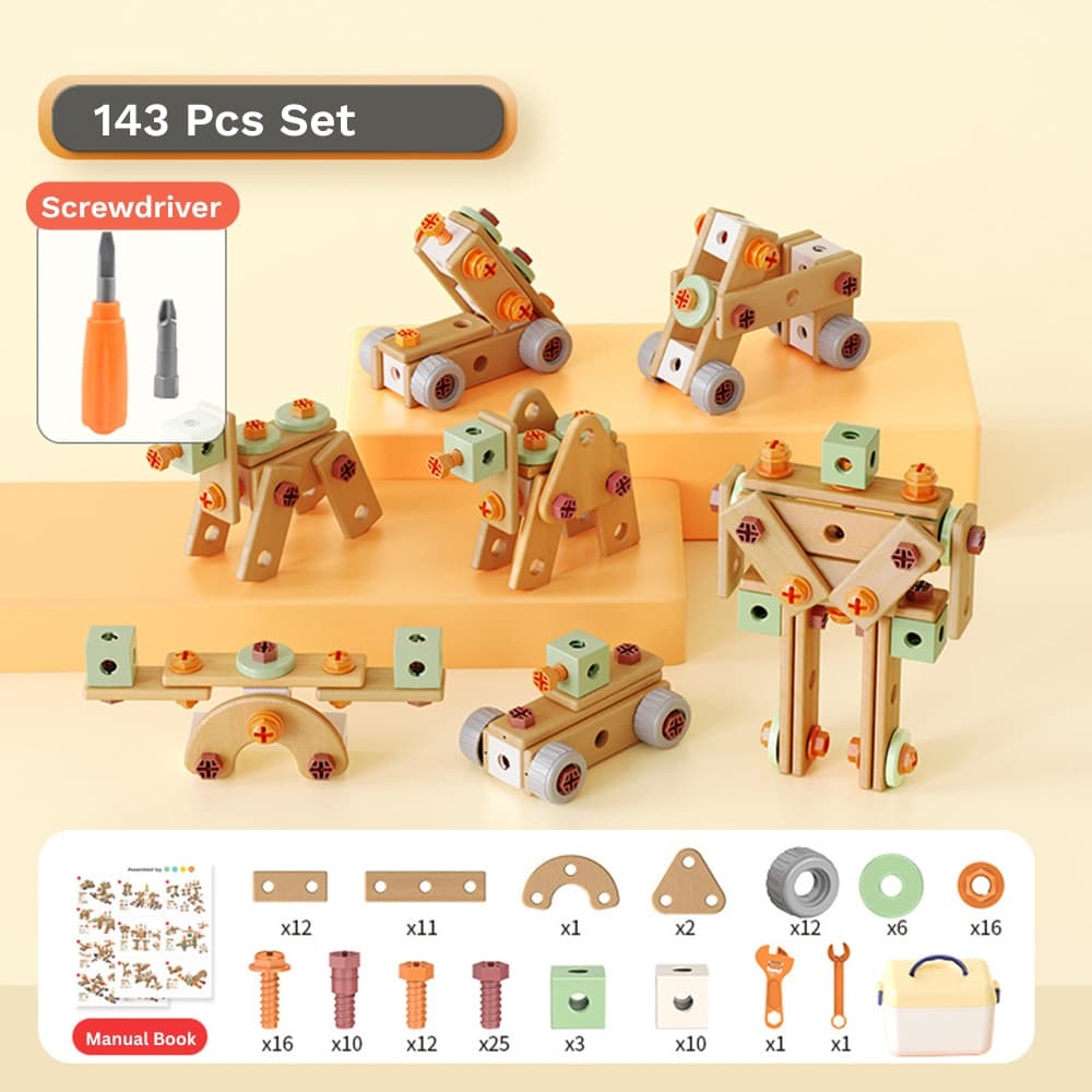 Kids DIY Toolkit Crafting Toy view 7