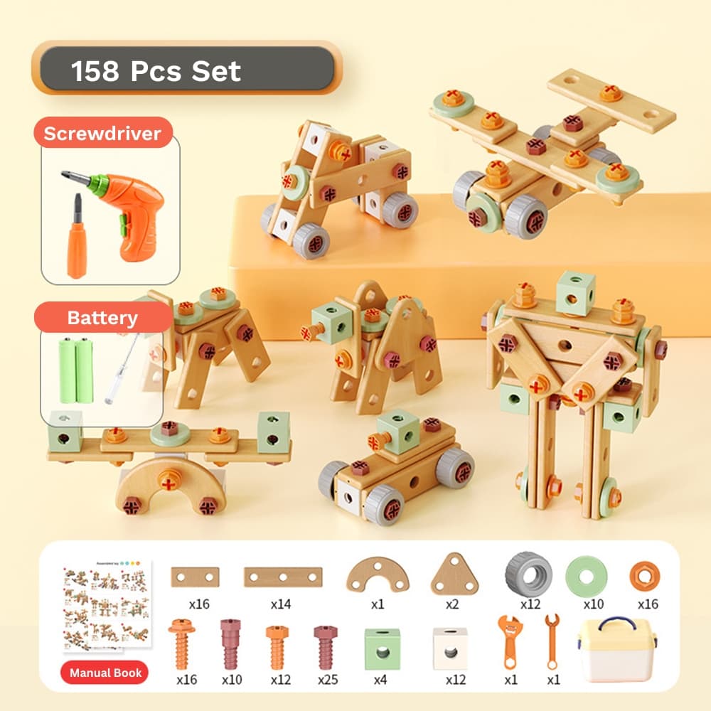 Kids DIY Toolkit Crafting Toy view 8