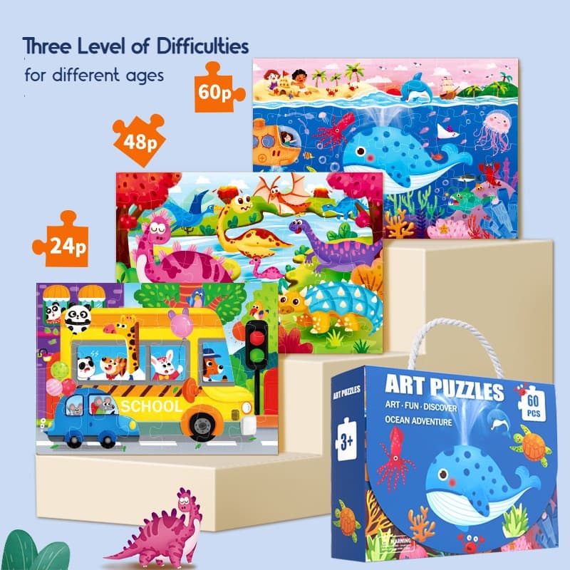 Kids Puzzle Gift Box view 2