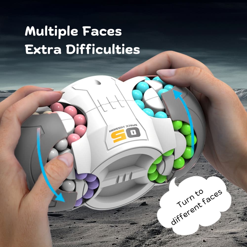 Magic Beans Rotating Cube — Space Edition UFO view 3