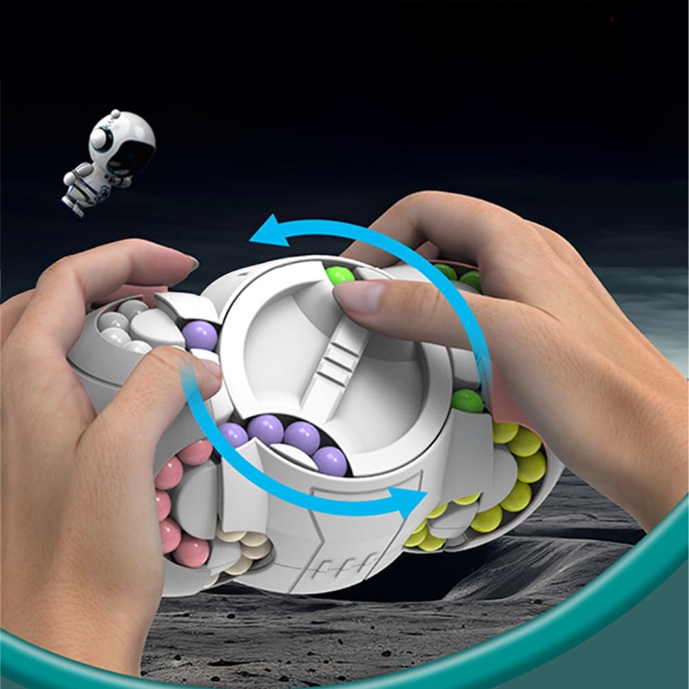 Magic Beans Rotating Cube — Space Edition UFO view 4