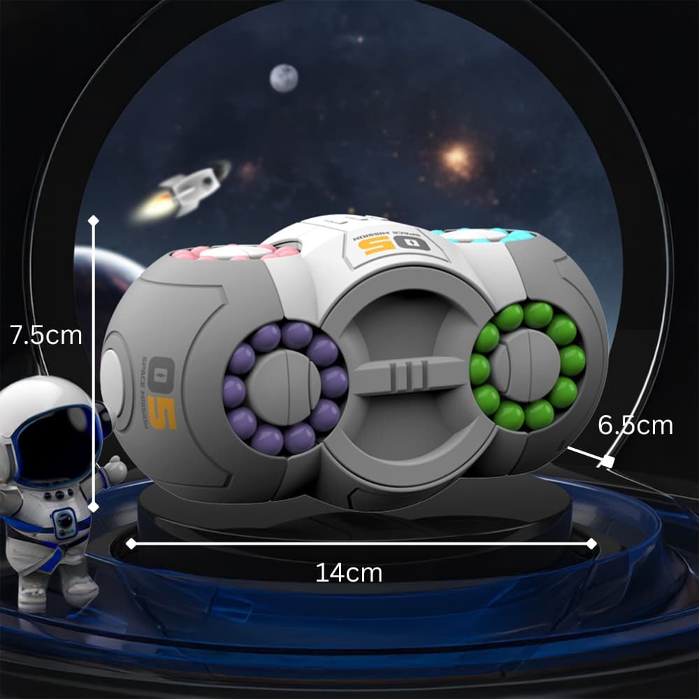 Magic Beans Rotating Cube — Space Edition UFO view 6
