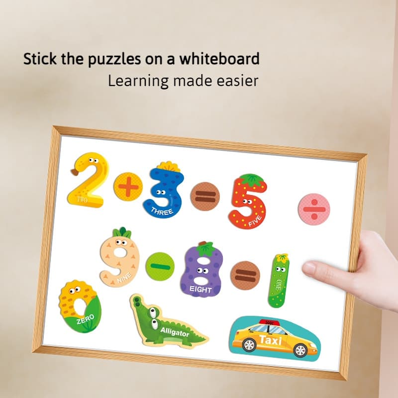 Magnetic Jigsaw Puzzle for Learning view 3