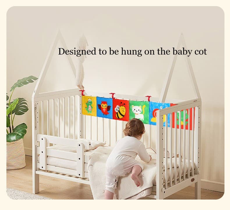 Newborn Cloth Flash Card Visual Stimulation view 5