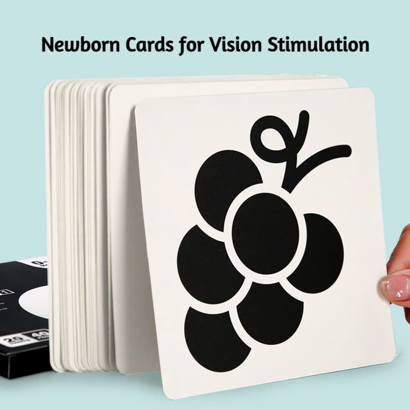 Newborn Flash Cards for Vision Stimulation view 4