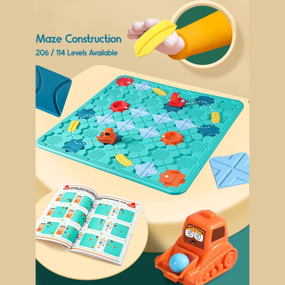 Railway Track Builder Maze Puzzle view 2