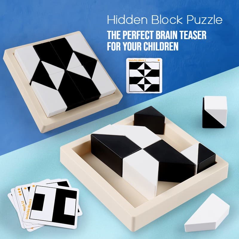 Hidden Blocks Logic Puzzle