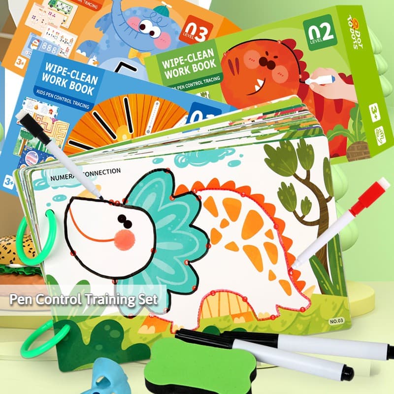 Pen Control Drawing Book